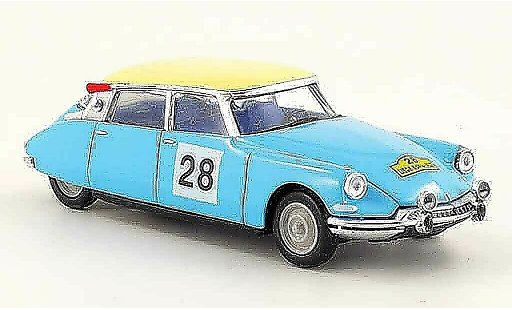 Citroen ID 19 course 1/43 Universal Hobbies rallye liege sofia no.28 coche miniatura