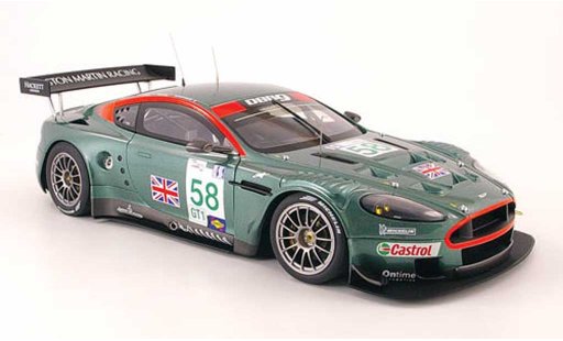 Aston Martin DBR9 gt1 1/18 Autoart no.58 sebring 2005 coche miniatura