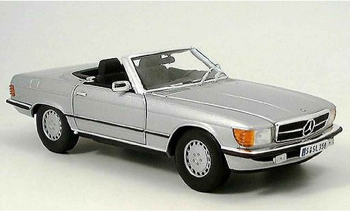 Mercedes 350 Base 1/18 Norev (r 107) gris coche miniatura