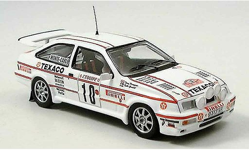 Ford Sierra Cosworth RS 1/43 Trofeu Texaco Rally Monte Carlo 1987 coche miniatura