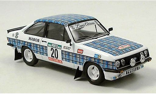Ford Escort RS 2000 1/43 Trofeu No.20 Lopes Correia Rally Portugal 1979 coche miniatura