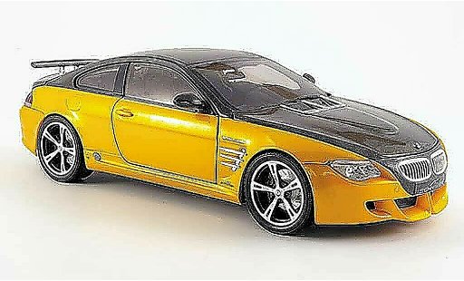 Bmw M6 ac schnitzer 1/18 Norev E63 tension m6 amarillo/ coche miniatura