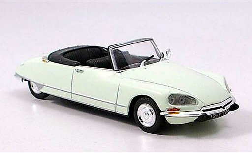 Citroen DS 21 1/43 Norev cabriolet blanco 1970 coche miniatura