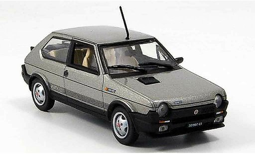 Fiat Ritmo Abarth 1/43 Norev gris 1981 coche miniatura