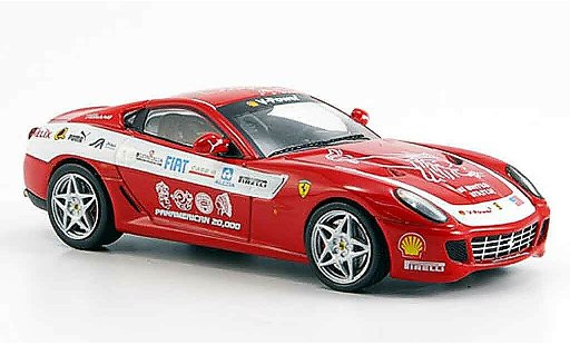 Ferrari 599 GTB 1/43 IXO panamericana rojo 2006 coche miniatura