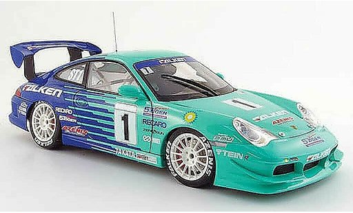 Porsche 911 GT3 1/18 Autoart Cup no.1 falken super taikyu 2005 coche miniatura