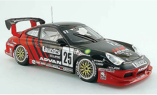 Porsche 911 GT3 1/18 Autoart Cup no.25 yokohama super taikyu 2005 coche miniatura