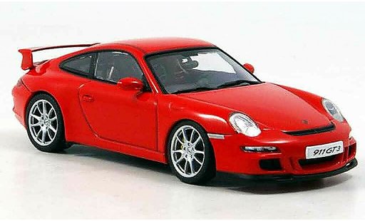Porsche 911 Carrera 1/43 Autoart rojo coche miniatura