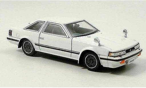 Toyota Soarer 2000 VR Turbo 1/43 Aoshima blanco 1982 coche miniatura