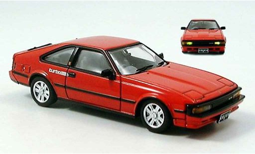 Toyota Celica G Turbo 1/43 Aoshima rojo 1983 coche miniatura