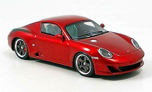 RUF RK coupe 1/43 Spark rojo 2006 coche miniatura