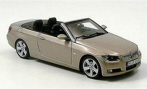 Bmw 330 cabriolet 1/43 Autoart E93 Descapotable beige 2006 coche miniatura