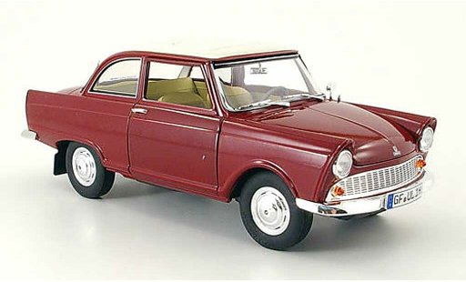 DKW Junior Berline 1/18 Revell rojo blanco 1959 coche miniatura