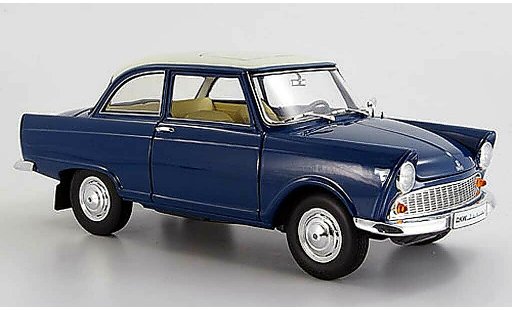 DKW Junior Berline 1/18 Revell azul verde blanco 1959 coche miniatura