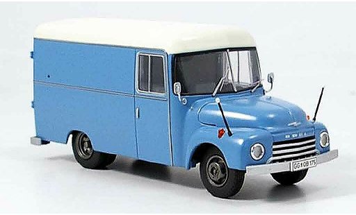 Opel Blitz Type A 1/43 Premium Cls 175 furgonetawagen azul beige coche miniatura