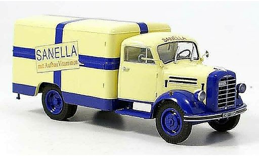 Borgward B 2500 fourgon 1/43 Schuco Sanella Furgoneta coche miniatura