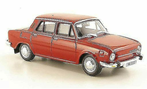Skoda 110 R 1/43 Abrex rojo 1969 coche miniatura