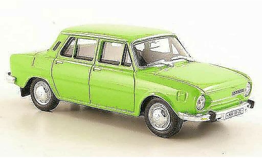 Skoda 110 L 1/43 Abrex verde 1969 coche miniatura