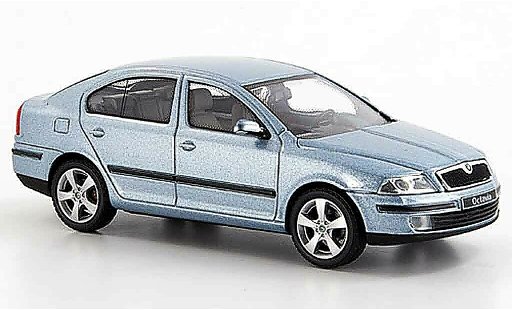 Skoda Octavia Base 1/43 Abrex gris metallisee gris coche miniatura
