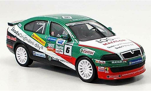 Skoda Octavia Cup 1/43 Abrex no.6 2005 coche miniatura