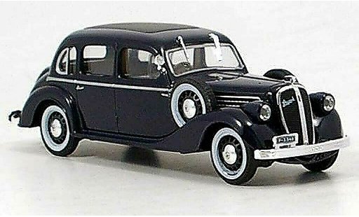 Skoda Superb 1938 1/43 Abrex 913 azul coche miniatura