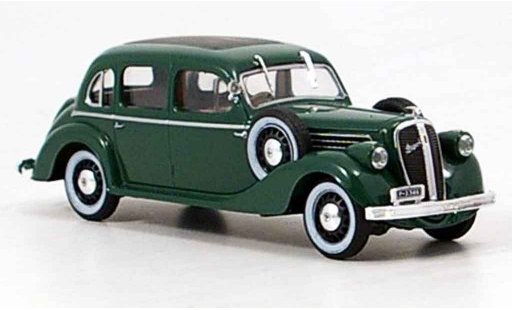 Skoda Superb 1938 1/43 Abrex 913 verde coche miniatura