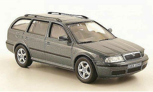 Skoda Octavia Combi 1/43 Abrex Tour gris coche miniatura