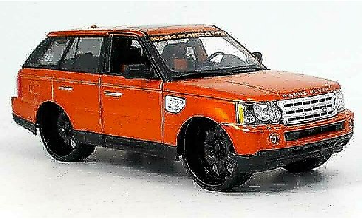 Range Rover Sport Base 1/18 Maisto naranja g-ridez tuning coche miniatura