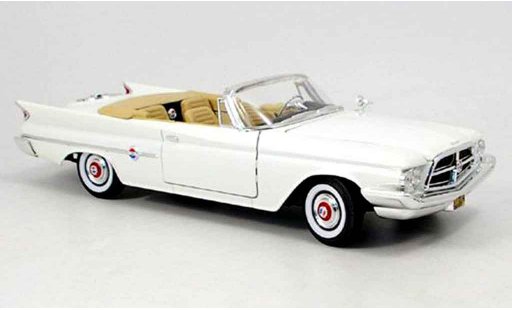 Chrysler 300F Convertible 1/18 Yat Ming blanco 1960 coche miniatura