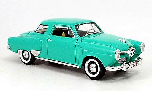 Studebaker Champion 1950 1/18 Yat Ming verde coche miniatura