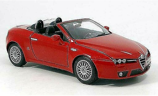 Alfa Romeo Spider Brera cabriolet 1/18 Norev rojo 2006 coche miniatura