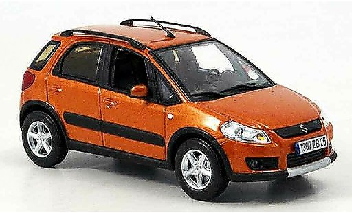 Suzuki SX4 Base 1/43 Norev naranja 2006 coche miniatura