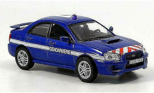 Subaru Impreza WRX 1/43 Norev Gendamerie Polic&iacute;a Frankreich 2003 coche miniatura
