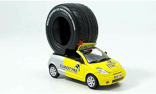 Citroen C3 Pluriel 1/43 Norev eurotyres tour de france 2006 coche miniatura