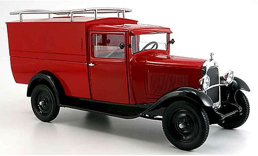 Citroen C4 1930 1/18 Solido furgonetawagen coche miniatura