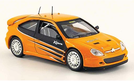 Citroen Xsara tuning 1/43 Solido naranja coche miniatura