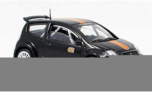 Citroen C2 tuning 1/43 Solido negro coche miniatura