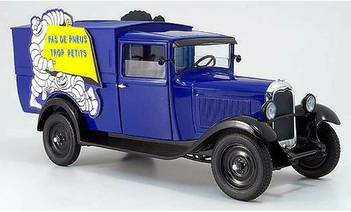 Citroen C4 1930 1/18 Solido lieferwagen michelin coche miniatura
