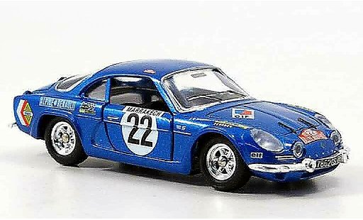 Alpine A110 rallye 1/43 Solido no.22 1971 coche miniatura