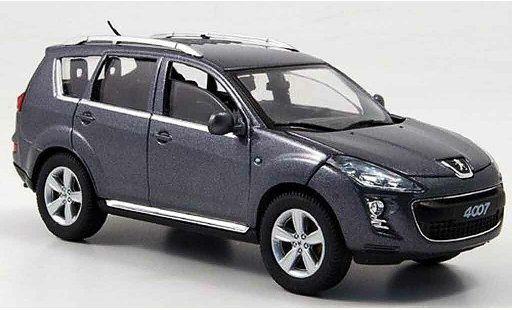 Peugeot 4007 Base 1/43 Solido gris collection exklusiv 2007 coche miniatura