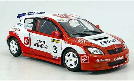 Toyota Corolla Trophee Andros 1/18 Solido no.3 prost collection 2006 coche miniatura