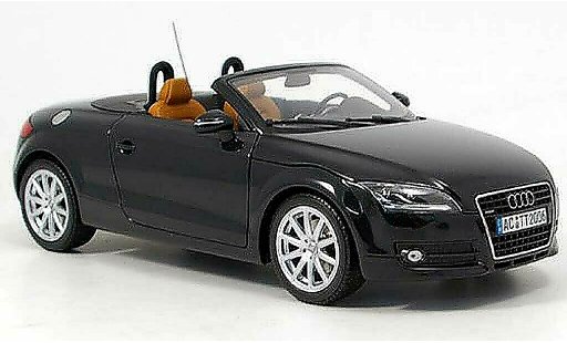 Audi TT roadster 1/18 Minichamps negro 2006 coche miniatura