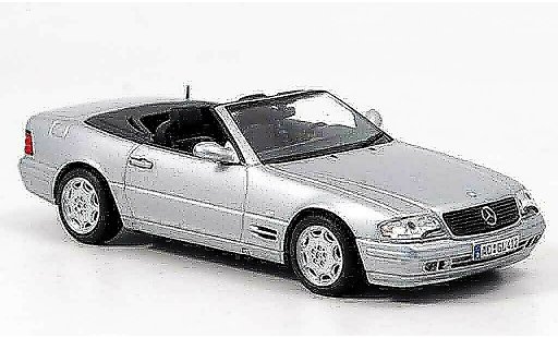 Mercedes 500 Base 1/43 Minichamps gris metallisee 1999 coche miniatura