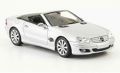 Mercedes Classe SL Base 1/43 Minichamps gris metallisee 2006 coche miniatura