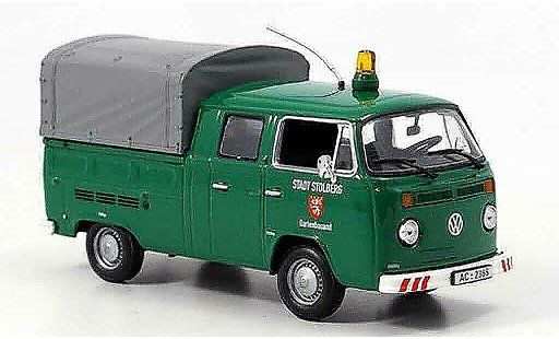 Volkswagen Combi Base 1/43 Minichamps t2 doka plataforma stadt stolberg verde coche miniatura