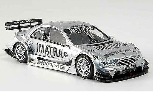 Mercedes Classe C AMG 1/43 Minichamps Test V.Rossi avec Figur coche miniatura