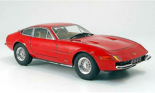 Ferrari 365 GTB/4 1/18 Hot Wheels Elite rojo serie elite coche miniatura