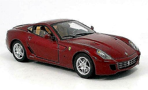 Ferrari 599 GTB 1/18 Hot Wheels Elite fiorano rojo serie elite coche miniatura