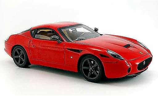 Ferrari 575 GTZ 1/18 Hot Wheels Elite zagato rojo serie super elite coche miniatura