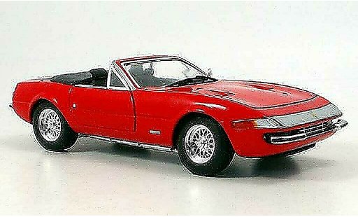 Ferrari 365 GTS/4 1/18 Hot Wheels daytona rojo coche miniatura